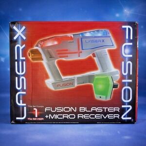 Laser X Fusion Blaster w Micro Receiver  New Open Box